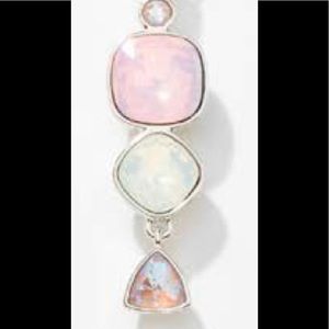 Touchstone Crystal by Swarovski COTTON CANDY pendant soft and lovely BNIB